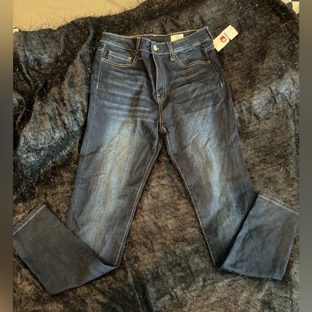 Bridge by Gly curvy high rise skinny buckle size 28